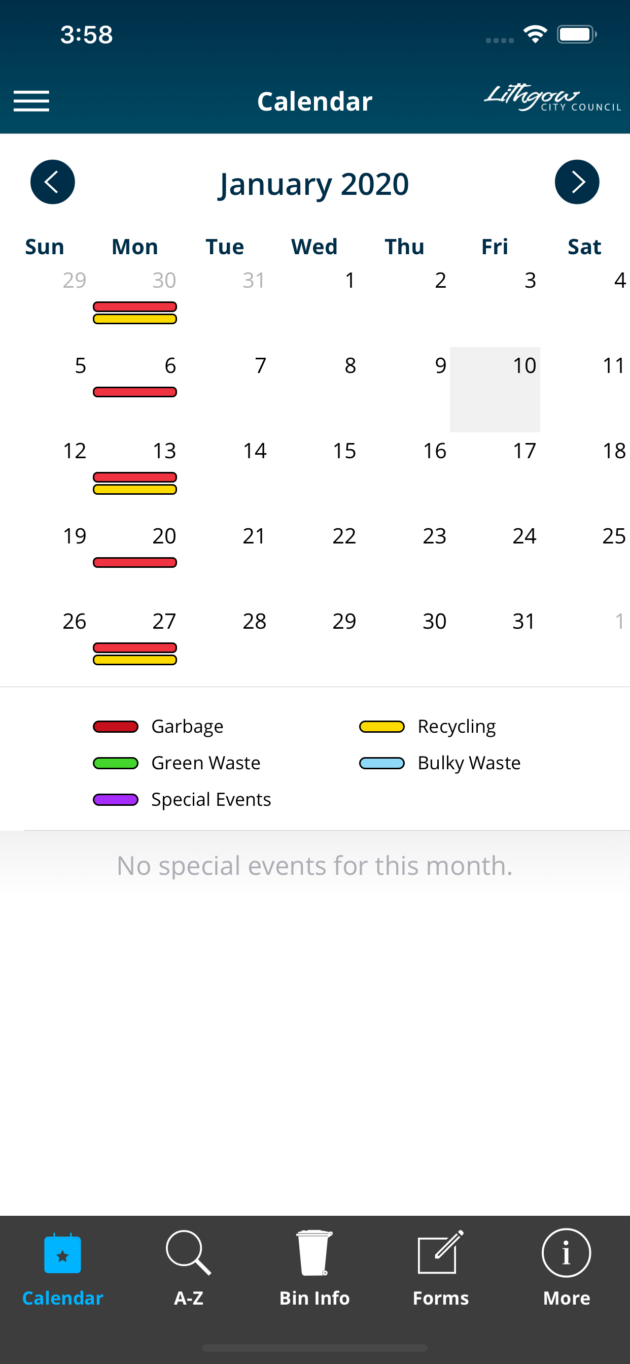 Lithgow Council Waste