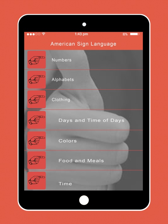 Screenshot #5 pour ASL: American Sign Language