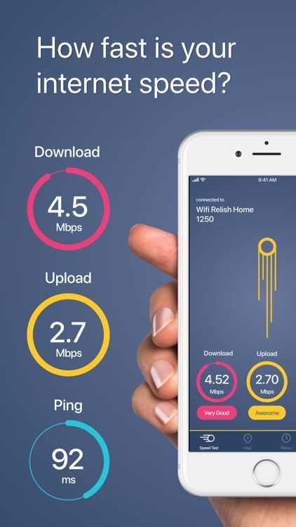 Speedtest by Meteor: Wifi & 4G screenshot-0