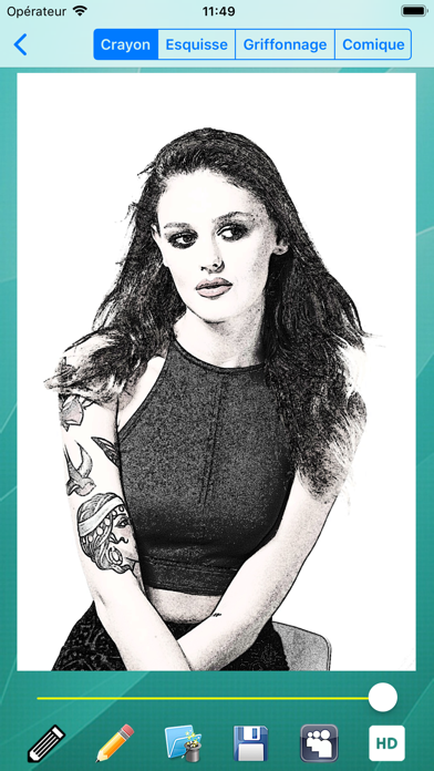 Screenshot #2 pour Esquisse au crayon