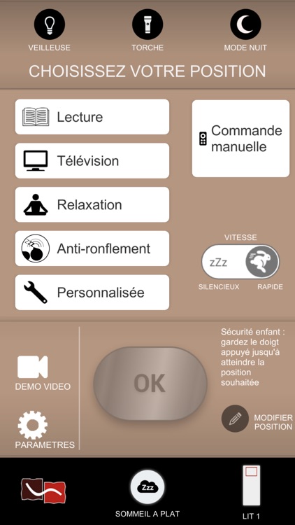 Literie de relaxation