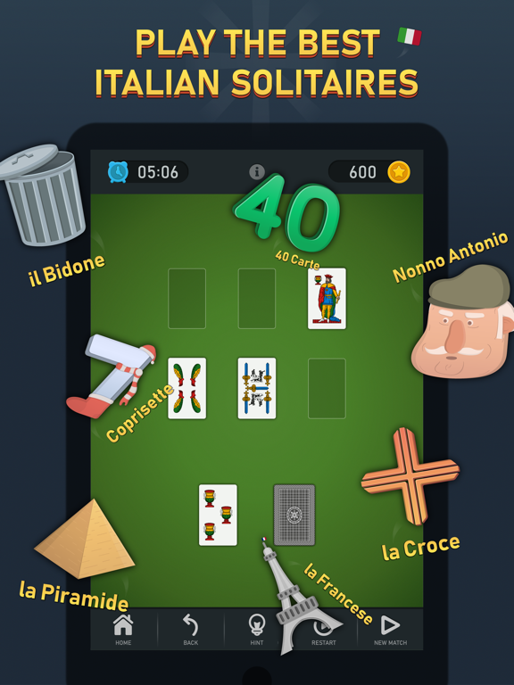 Screenshot #4 pour Italian Solitaire Collection