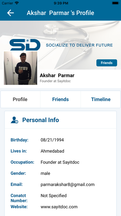 Say IT Doc iPhone screenshot 4 - Social Networking app