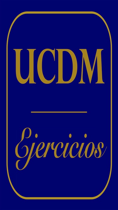 UCDM - Ejercicios Screenshot