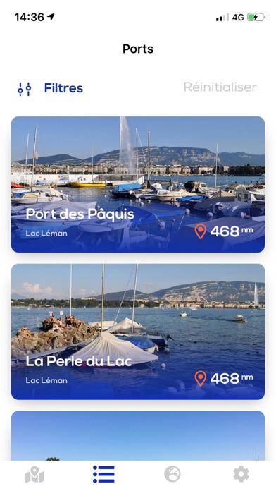 Screenshot #2 pour Guide des ports: Lac Léman