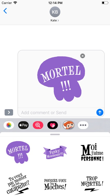 Stickers mortels