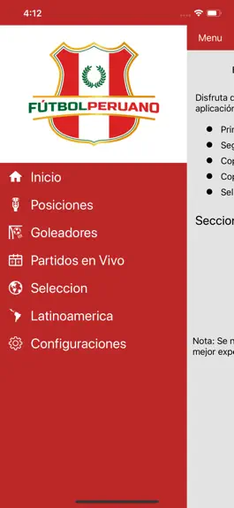 Game screenshot Futbol Peruano en vivo mod apk