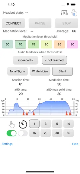 Game screenshot EEG Meditation mod apk