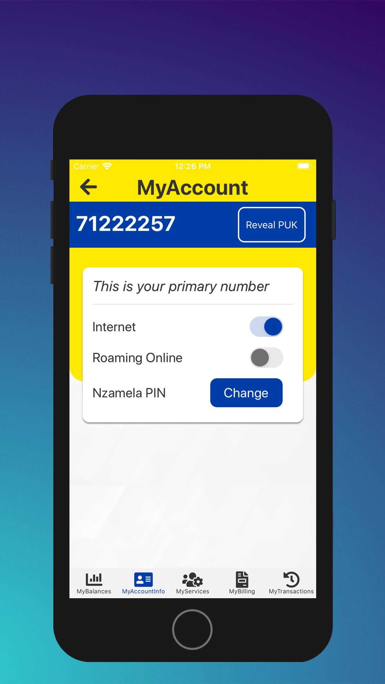 Screenshot 3 of MascomOnline