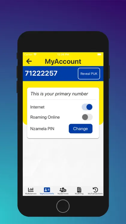 Screenshot 3 di 6 di MascomOnline