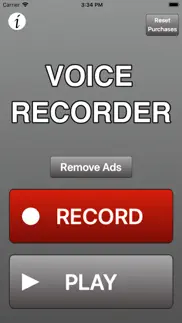 voice recorder - audio memo! iphone screenshot 2