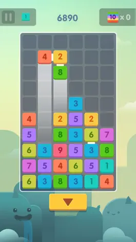 Game screenshot Tens Up-Merge Blocks mod apk