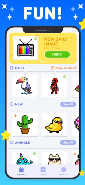 LAMA: Pixel Art Coloring Book(圖2)-速報App