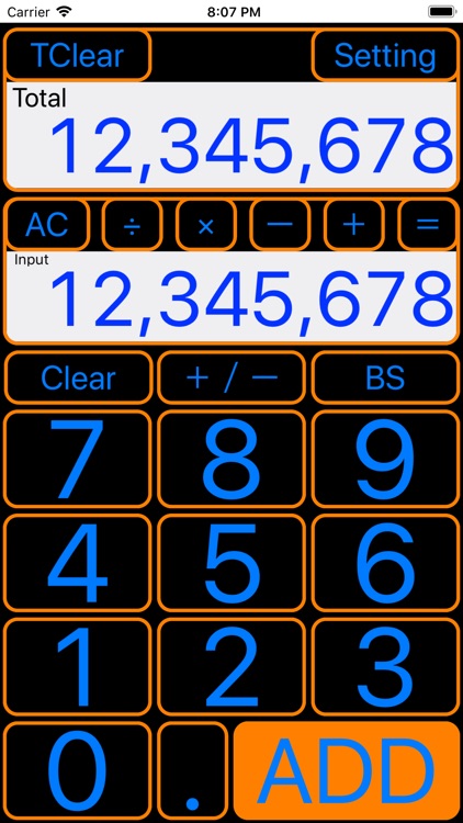 addition calc