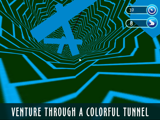Screenshot #4 pour VR Tunnel Time Travel Racer