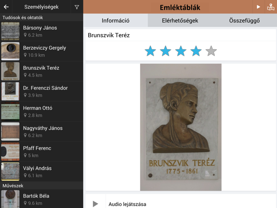 Screenshot #5 pour Emléktáblák Miskolc