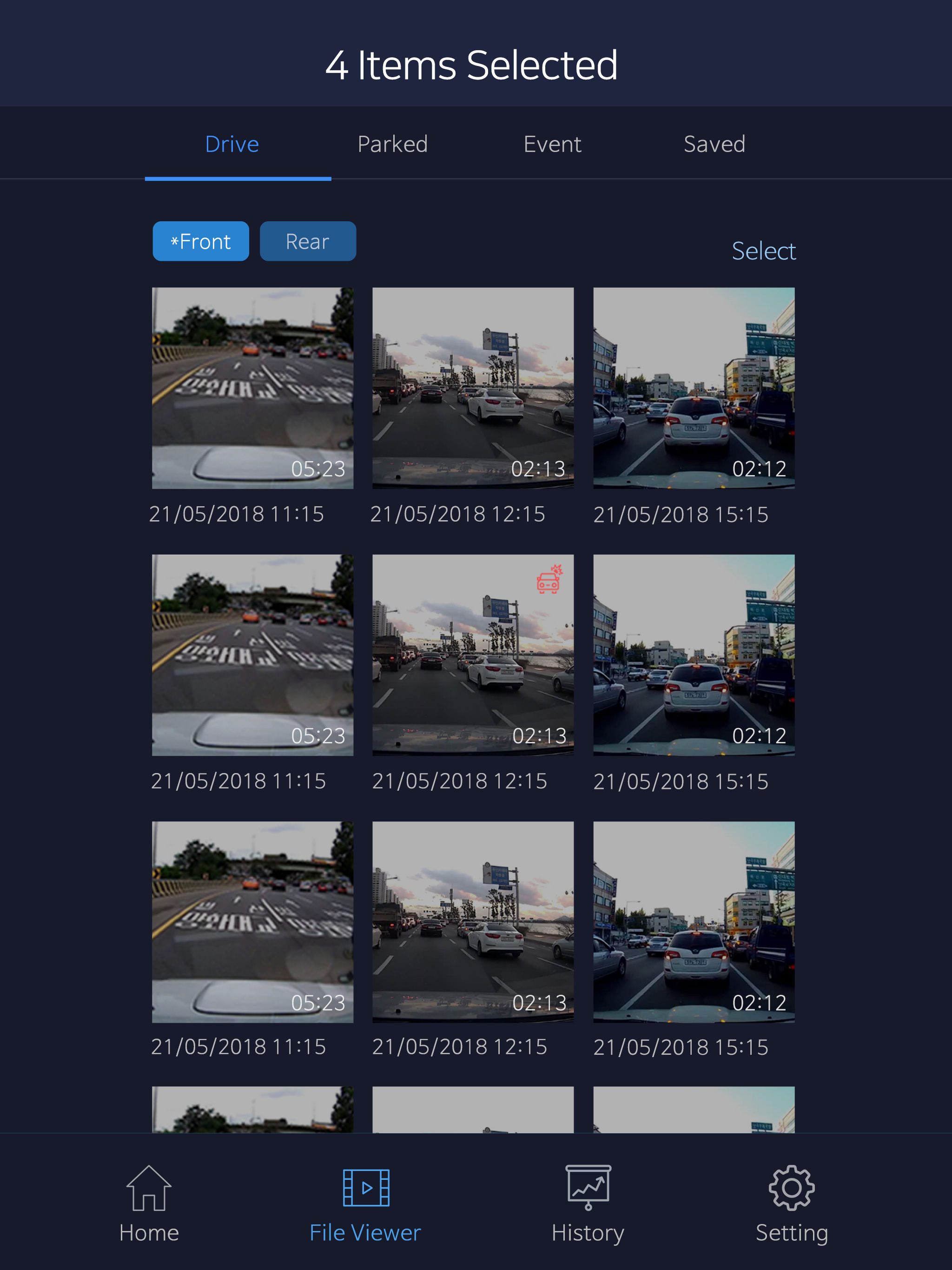 Momento M6 Dash Cam Viewer