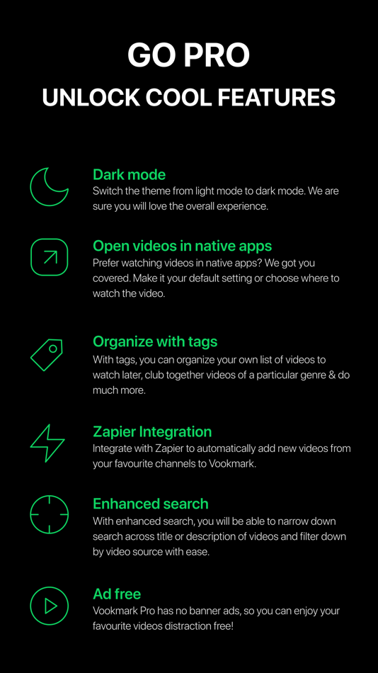 #4. Vookmark - Video Bookmarking (iOS) 由: ThreeSea Technologies Private Limited
