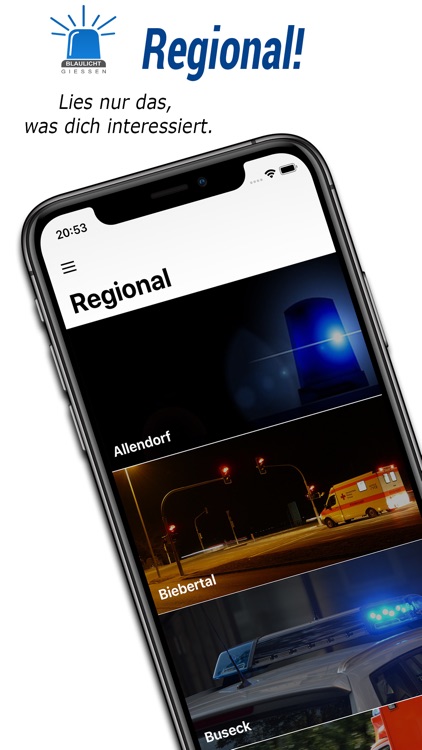 Blaulicht Gießen News