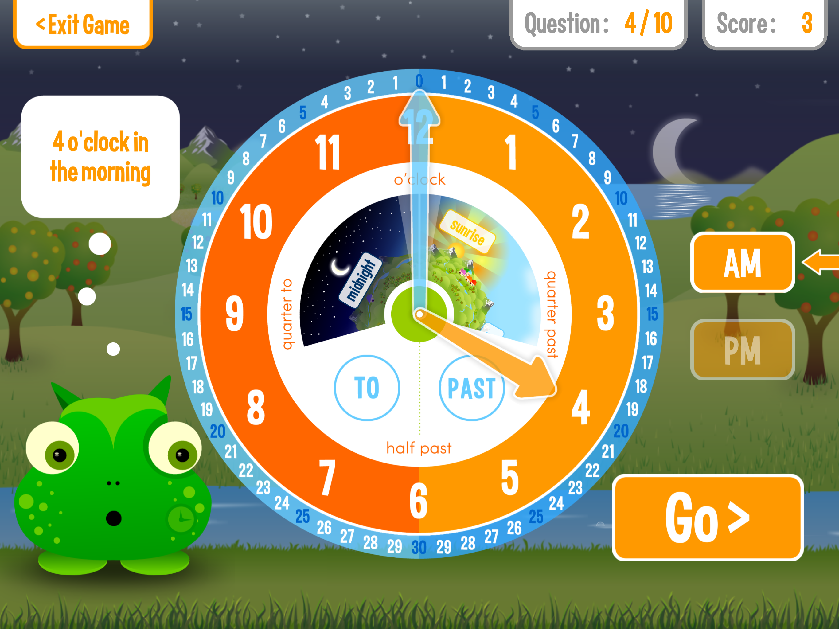Squeebles Tell The Time