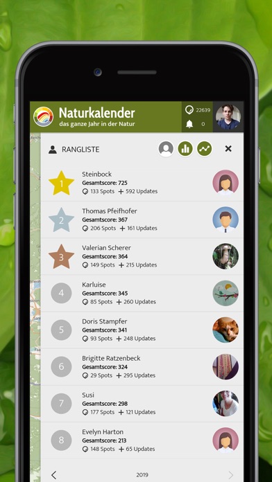 Nature's Calendar Screenshot