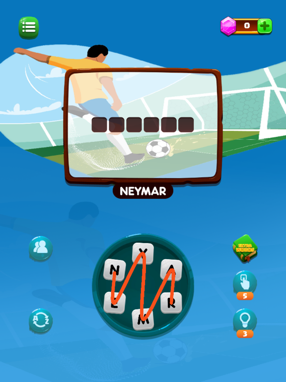 Screenshot #4 pour Football Words - Player Names