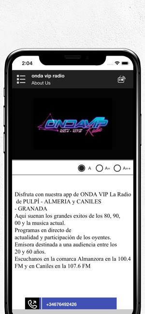 onda vip radio on the App Store