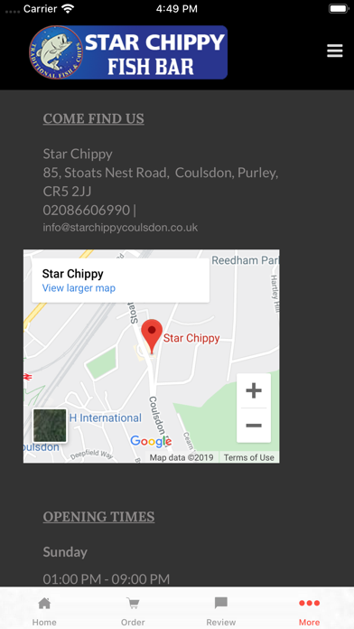 Star Chippy Fish Bar screenshot 4
