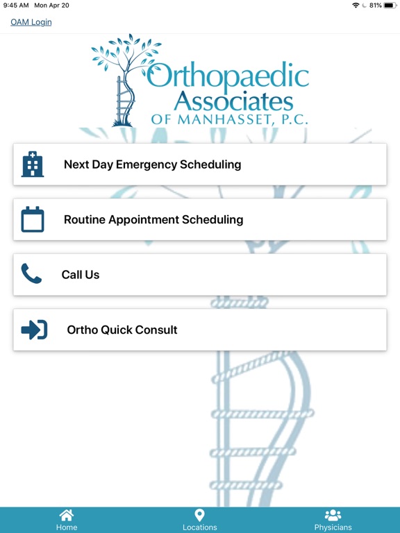 Screenshot #4 pour OAM Medreferral App