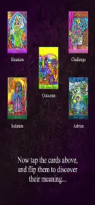 Sacred Feminine Oracle Cards screenshot #5 for iPhone