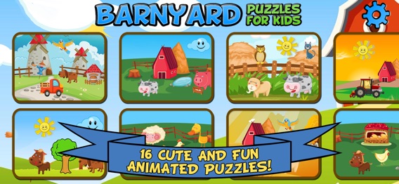 Barnyard Puzzles For Kidsのおすすめ画像1