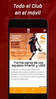 zentro basket madrid iphone screenshot 1