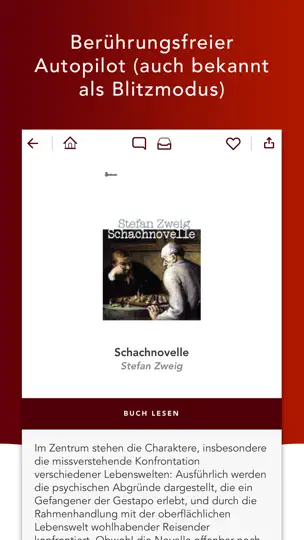 Screenshot von QuickReader - Schnelllesen auf dem iPhone 5