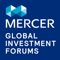 The Mercer GIF app is a container for the Global Investment Forums, providing cutting-edge interactivity and engagement for Mercer delegates