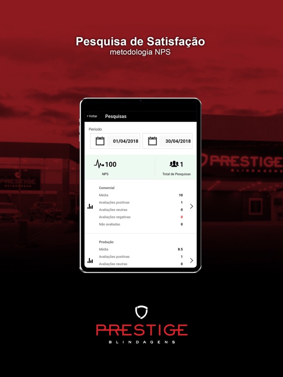 PRESTIGE BLINDAGENS iPad screenshot 4 - Productivity app