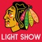 When attending a Blackhawks event, be part of the show by using Blackhawks Light Show when prompted