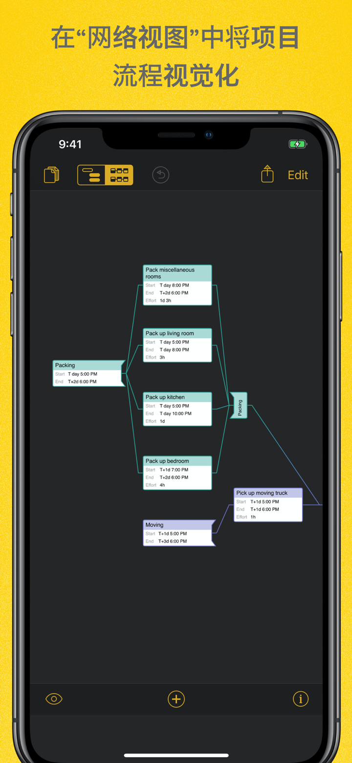 OmniPlan 3 Enterprise screenshot 2