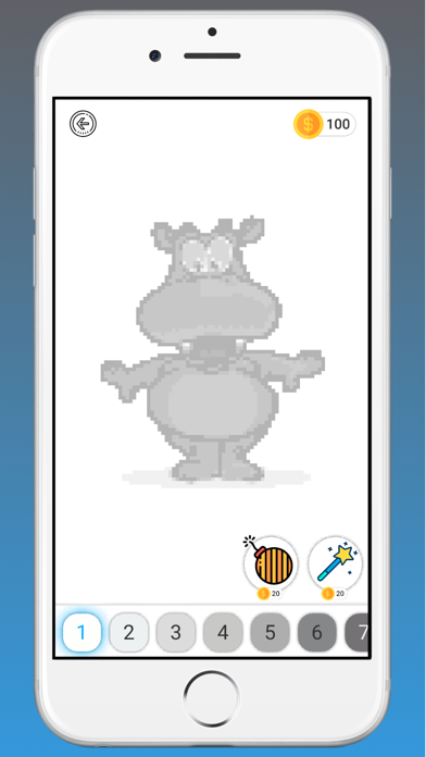 Screenshot #2 pour Hippo Art - Drawing by Number