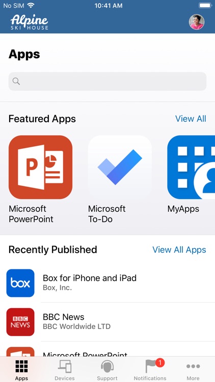 Intune Company Portal