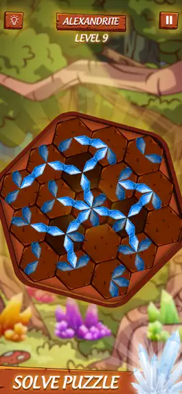 Game screenshot Crystal Gems - logical puzzle apk