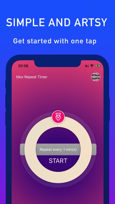 Mox Repeat Timer Screenshot