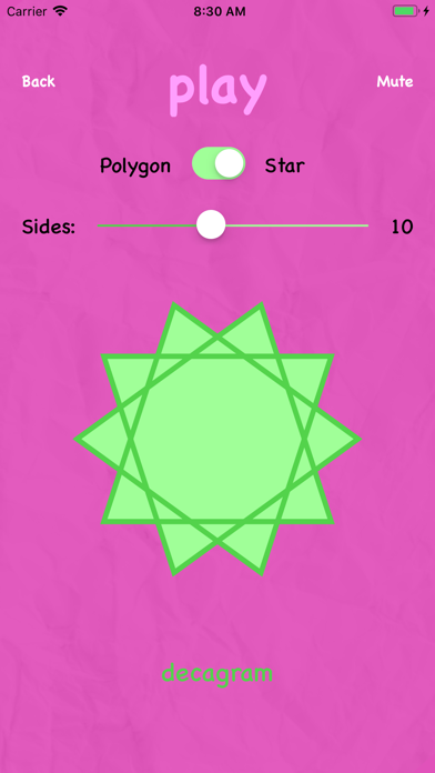 Milo Shapes screenshot