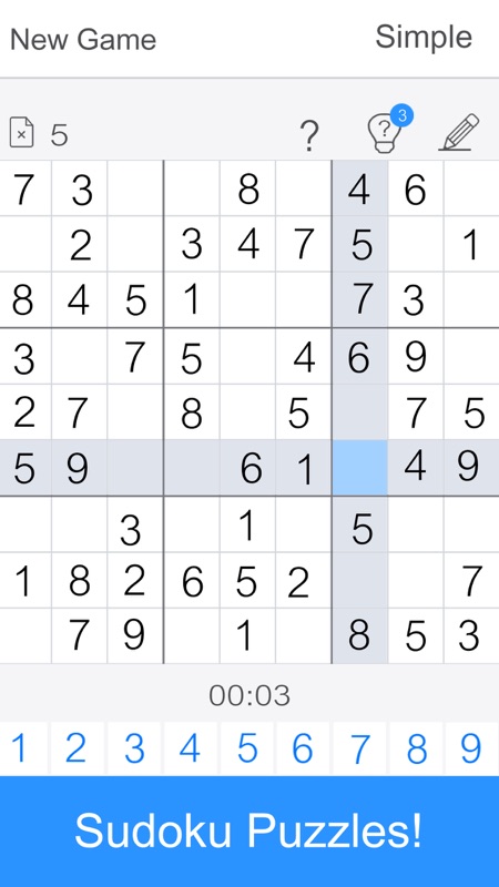Sudoku - Classic Sudoku Games screenshot 1