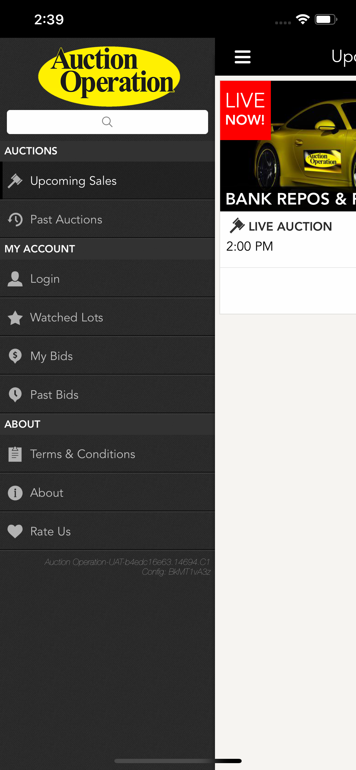 Auction Operation