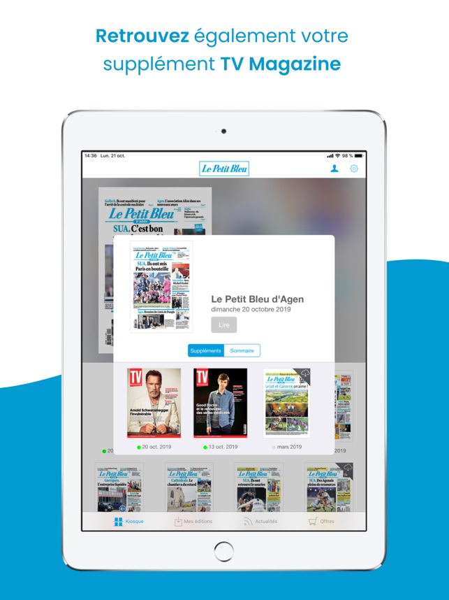 Journal Le Petit Bleu D Agen On The App Store