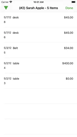 Item Entry Lite screenshot 2