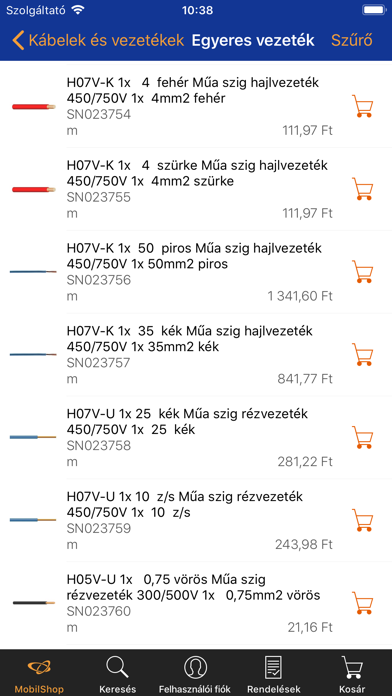 Screenshot #2 pour Sonepar HU MobilShop
