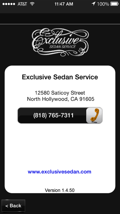 Screenshot #3 pour Exclusive Sedan Service