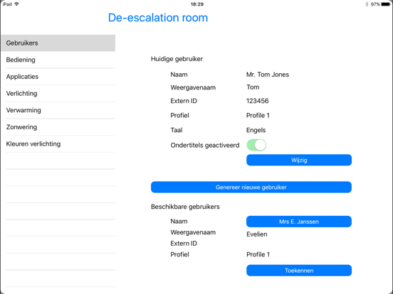 Grasp Manager app screenshot