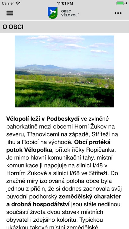Obec Vělopolí